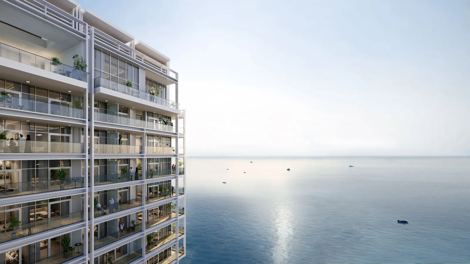 Cape Hayat, Hayat Islands, Ras Al Khaimah · render 3