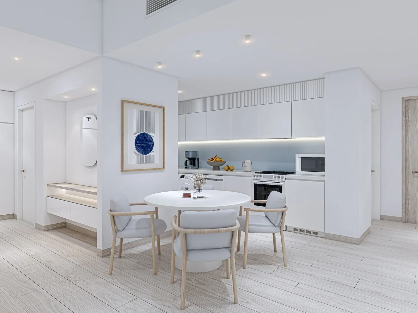 Interior render at Cape Hayat.