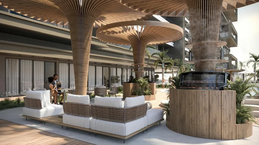 Bbq at One Central.
