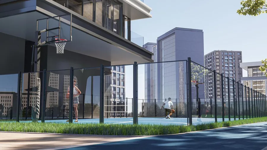 Basket Ball at One Central.