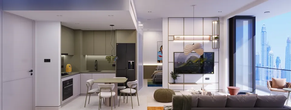 Colibri Views, Al Jazeera, Ras Al Khaimah · render 5