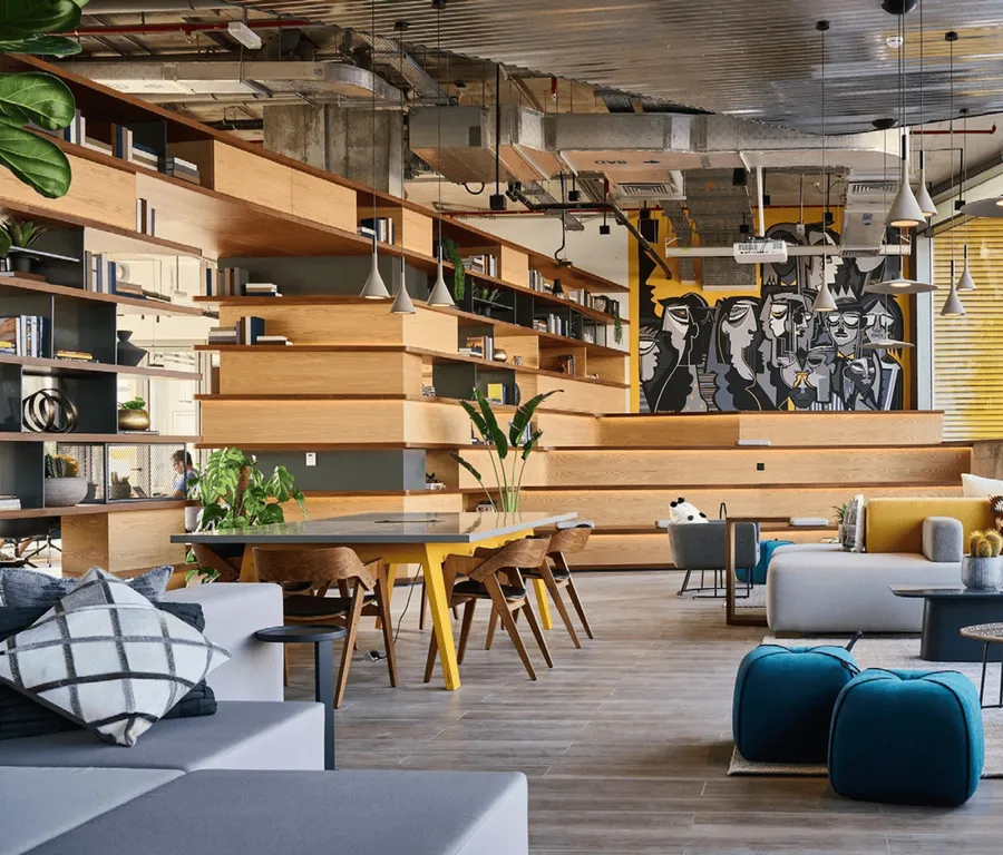 Residents' Lounge at Enta Residences.