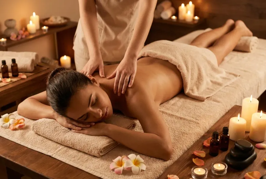 Spa Area at Radisson Blu Hotel & Residences.