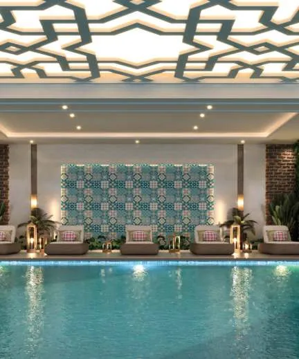 Swimming Pools at Faradis Tower.
