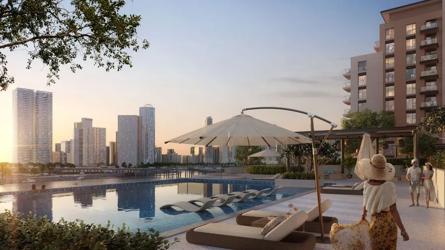 Swimming Pool at Topaz Residences.