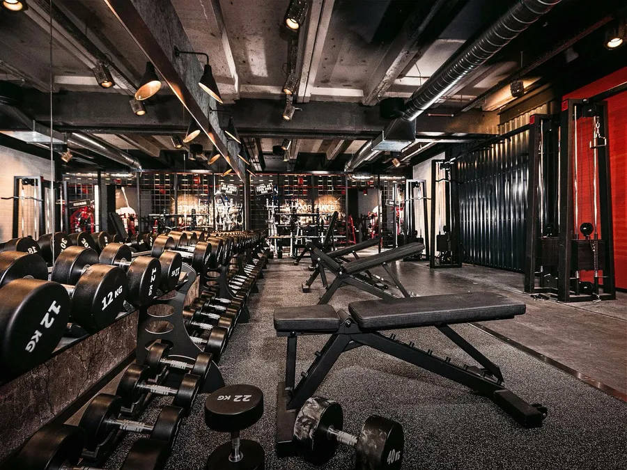 Gym at Topaz Residences.
