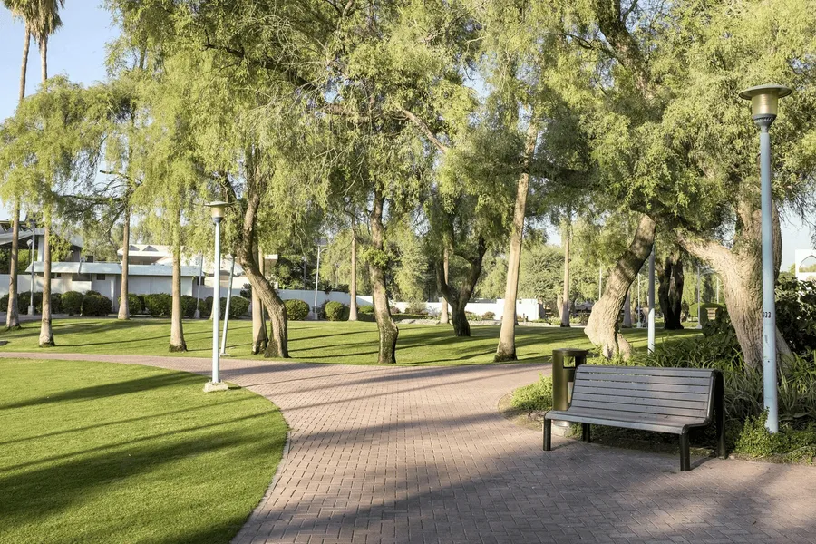 Outdoor Walking Area at Safa 1.