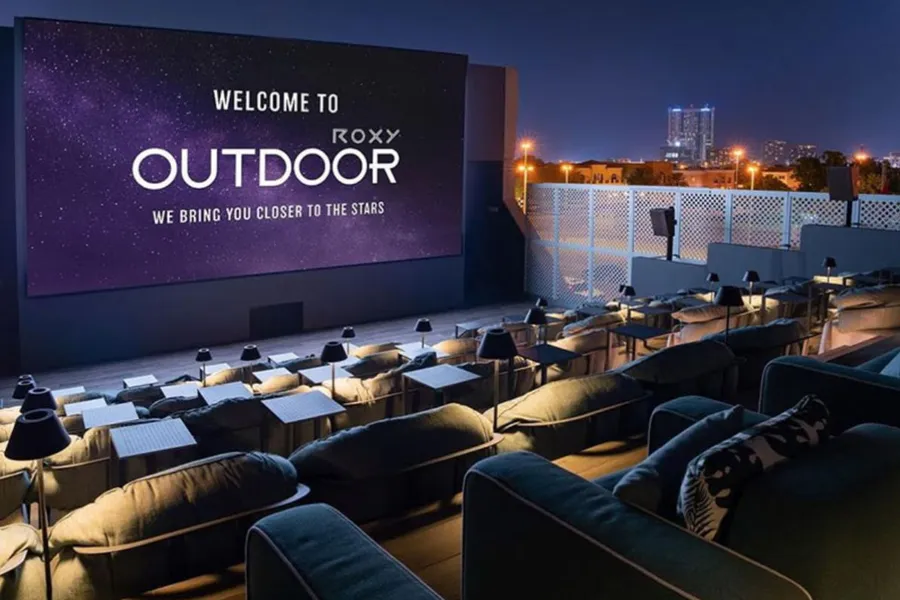 Outdoor Cinema at Masaar 2 Anber.