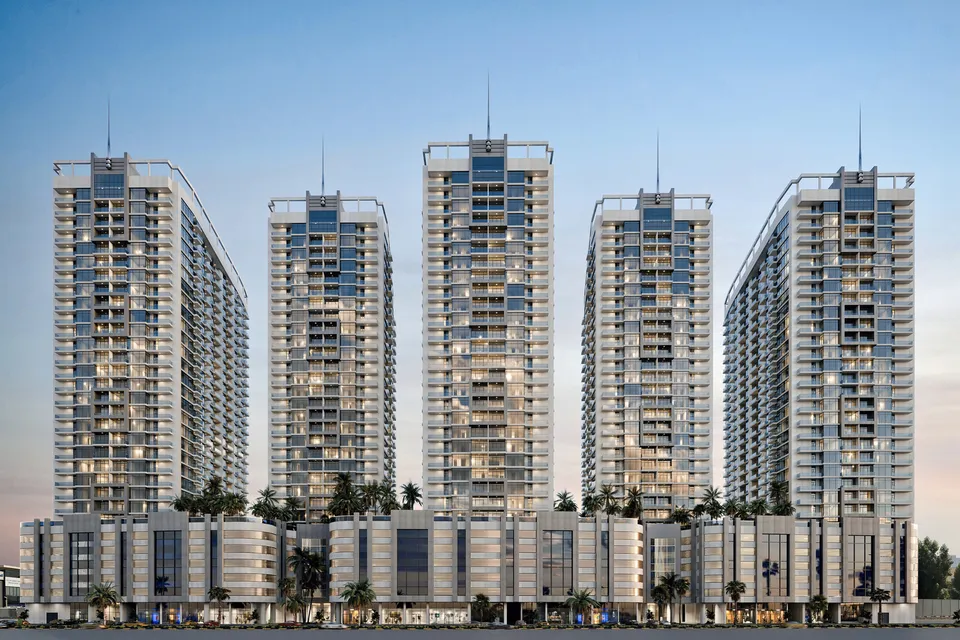 Ajman Creek Towers, Ajman · render 3