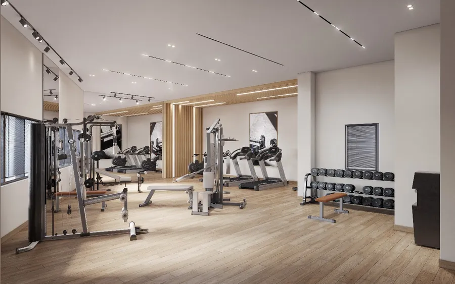 Fully Equipped Gym at Barajeel Towers.