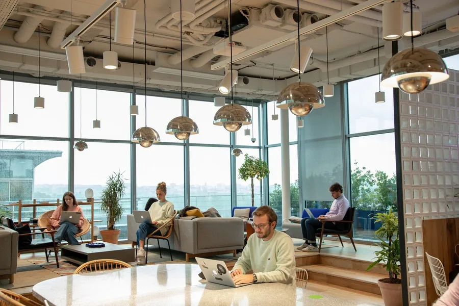 Co-Working Spaces at AYA Beachfront Residences.
